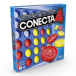 Hasbro Games A5640 Conecta 4 Juego de Mesa Familiar para Niños y Adultos, Juego de Estrategia Clásico para 2 Jugadores