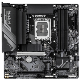 GIGABYTE B760M GAMING X WIFI6E GEN5 Placa Base para Intel Core 14ª/13ª/12ª Gen, Soporte DDR5, PCIe 5.0, Wi-Fi 6E, LAN 2.5GbE