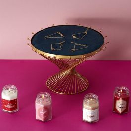 The Concept Factory Vela Perfumada Pour Elle Con Joya Sorpresa Pulsera Bisuteria Mujer Regalo