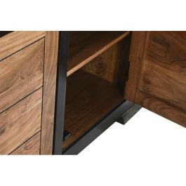Buffet DKD Home Decor Negro Negro 45 x 86 x 200 cm Buffet DKD Home Decor Negro Negro 45 x 86 x 200 cm