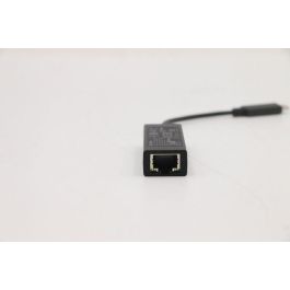 Lenovo USB-C to Ethernet adapter, connects USB-C notebooks to Gigabit Ethernet, supports hot plug, compact design. Lenovo USB-C to Ethernet adapter, connects USB-C notebooks to Gigabit Ethernet, supports hot plug, compact design.