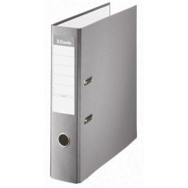 Esselte Archivador de Palanca Folio Lomo 75mm Gris, Cartón Forrado PVC con Rado, 2 Anillas y Cantoneras de Metal Precio: 3.50000002. SKU: B1JDY6D2RL