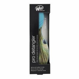 The Wet Brush PROFESSIONAL PRO detangler free sixty - Cepillo Desenredante Cerdas Ultrasuaves, Pelo Húmedo/Seco, Estampado Peacock, 1 unidad