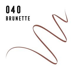 Max Factor Masterpiece Micro Marker rotulador de cejas #40-Brunette 1 ml - Punta ultra fina y larga duración hasta 24 horas