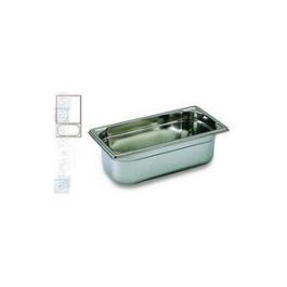 RIEBER Cubeta Gastronorm GN 1/3-100 con asas, capacidad 3.3 litros, acero inoxidable, para almacenaje y transporte de alimentos Precio: 57.69000006. SKU: B12HYNQ2XB