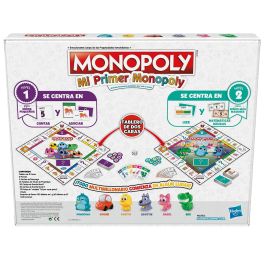 Hasbro Gaming Mi Primer Monopoly F4436 Juego de Mesa Infantil Aprende Jugando +4 años Español