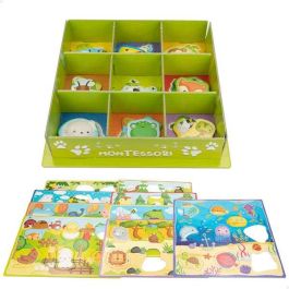 Juego montessori cajas de animales Juego montessori cajas de animales