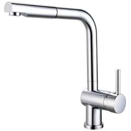 Edouard Rousseau Grifo de Cocina Mezclador Matsouko con Ducha de Mano Gris Cromo Latón Cerámico 40mm Ahorro Agua 1.5m Acero Inoxidable Precio: 74.89000002. SKU: B14TETCK8G