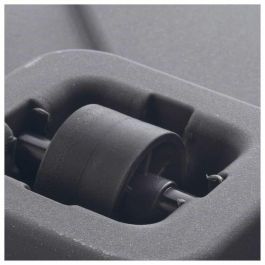 Deroma Maceta Cubo Cosmo Perla con Reserva de Agua y Ruedas - 38 cm