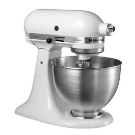 Kitchenaid Robot de Cocina 5K45SS EWH Classic, 4.28 L, Blanco