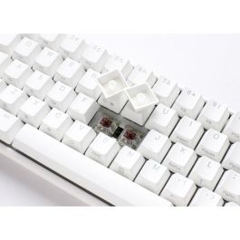 Ducky DKON2161ST-RDEPDPWWWSC1 Teclado Gaming One 3 Classic Mini Pure White RGB LED MX-Red