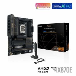 ASUS X870E-Creator WiFi Placa Base AMD X870E Socket AM5 DDR5 ATX Wi-Fi 7 Bluetooth 5.4 para PC