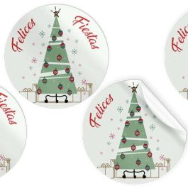 Etiquetas Regalo Adh. Rollo 250 Uds. Redondas Ø 40 Navidad Felices Fiestas Arbol Precio: 13.50000025. SKU: B1FJ4B4EA7
