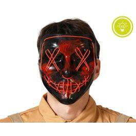 Máscara Halloween Con Puz Roja Pp Rígida Macabra Precio: 5.50000055. SKU: B1ESBQ347Y