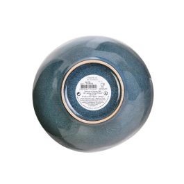 Home Deco Factory Natural Cuenco Gres Azul 14,5 cm Altura 6 cm Capacidad 350 ml