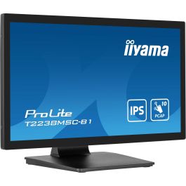 IIYAMA T2238MSC-B1 Monitor táctil 21.5" (54.5cm) Full HD 16:9 M-Touch HDMI+DP+USB para TPV Retail
