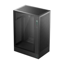 DeepCool CH170 PLUS Torre PC Negro Micro ATX Mini-ITX compatible con Vidrio Templado