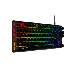 HyperX Alloy Origins Core Teclado Mecánico para Juego, Teclas PBT, Interruptores Mecánicos, Diseño Compacto, Negro - 639N7AA#ABE