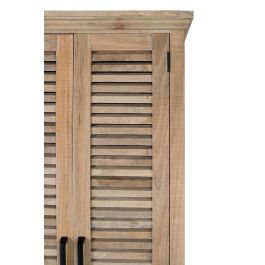 GINER Y COLOMER Armario de Madera de Mango Natural 190x150x50 cm