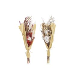 DKD Home Decor Ramo de Flor Seca Preservada Rojo Blanco para Decoración Interior 3x56x10 cm (4 Unidades Surtido Aleatorio) Precio: 39.08784. SKU: B16LH4MPBW