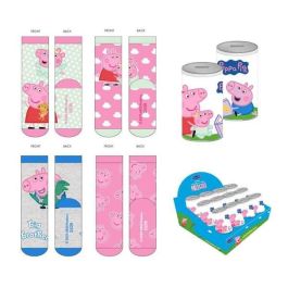 Cerdá Pack de 4 Calcetines Peppa Pig para Niños, Talla 23-26, Multicolor