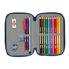 Plumier Escolar Safta Doble Pequeño 29 Piezas Super Mario Trick 195x125x40 mm Plumier Escolar Safta Doble Pequeño 29 Piezas Super Mario Trick 195x125x40 mm
