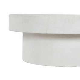 Mesa Centro Moderno DKD Home Decor Blanco 80.5 x 36 x 80.5 cm