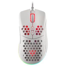 GENESIS Ratón Gaming Krypton 555, Óptico 8000 DPI, USB Tipo A, Mano Derecha, 7 Botones Programables, Iluminación RGB, Sensor Pixart PAW3333, Ultraligero 70g, Blanco Precio: 27.50000033. SKU: S5615224