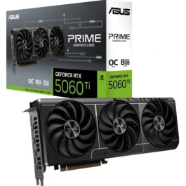Asus PRIME-RTX5060TI-O8G Tarjeta Gráfica GeForce RTX 5060 Ti 8GB GDDR7 OC Edition Precio: 463.49999971. SKU: B19TJN375R