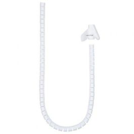 Nanocable 10.36.0001-W Organizador de Cables Flexible en Espiral 25mm, Blanco, 1 metro, Plástico Alta Resistencia, Fácil Instalación Precio: 5.50000055. SKU: B18TEJPC5Y