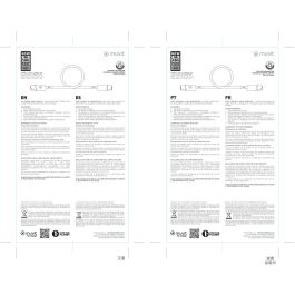 muvit for change cable Tipo C a Tipo C 3A/60W 1.2m azul