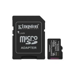 Kingston SDCS3/512GB MicroSDXC 512GB Clase 10 U3 V30 A1 Canvas Select Plus + Adaptador SD Precio: 55.50000049. SKU: B16WGFJEBE