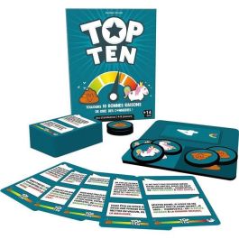 Asmodee Los diez mejores - Juego de mesa y fiesta. Responde temas, ordena respuestas y gana en equipo. Para diversión asombrosa. Asmodee Los diez mejores - Juego de mesa y fiesta. Responde temas, ordena respuestas y gana en equipo. Para diversión asombrosa.