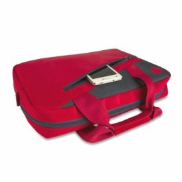 Maletín Monray Ginger para Portátiles hasta 15.6"/ Cinta para Trolley/ Rojo