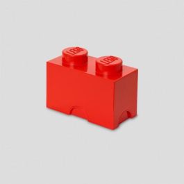 LEGO Storage Brick 2 Ladrillo de Almacenamiento, Contenedor, Caja Organizadora para Juguetes y Objetos, Color Rojo Precio: 36.88999963. SKU: B1ARDFN2CE