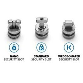 Kensington ClickSafe Universal Slots Security Anchors Kit Compatible con ranuras T-Bar, Nano y Wedge
