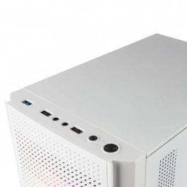 Mars Gaming Caja MC300W Micro-ATX Mini-ITX White Ventilación FRGB Cristal Templado