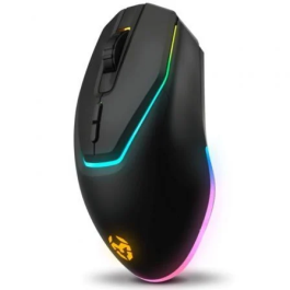 Krom Pack Gaming Kabala Teclado y Ratón Inalámbricos RGB Anti-ghosting NXKROMKBLSP