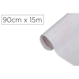 D-c-fix Rollo Adhesivo Transparente Ancho 90 cm Largo 15 mt para Manualidades y Hogar
