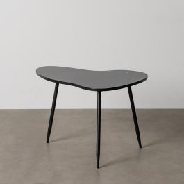 Mesita Negro Metal-Mármol 60 X 44 X 40 cm Precio: 114.49999979. SKU: B199N9R8FJ