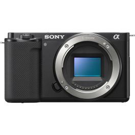 Sony ZV-E10 Body MILC 24.2MP 4K Ultra HD con Pantalla Táctil y Pantalla Abatible Negro