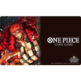 Bandai Tapete y Caja de Almacenamiento One Piece, Alfombra de Juego 30x61cm, Caja 16.5x8x11cm