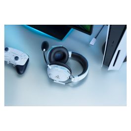 Razer Auriculares BlackShark V3 Pro Inalámbrico y Alámbrico Blanco para PlayStation PS5 PC Mac Smartphones