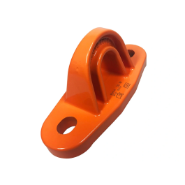 Faru Cáncamo de Aleación de Aluminio Naranja 135x60x60 mm para M-12 Homologado 12 kN