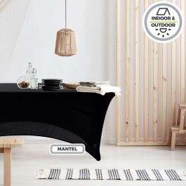 Funda Protectora Aktive Negro 122 x 76 x 61 cm Mesa Accesorios Vehículos Carretera (6 Unidades)