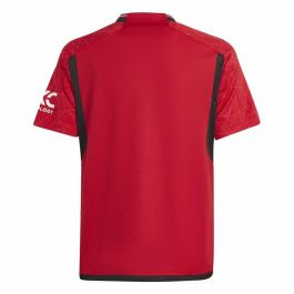 Camiseta de Fútbol de Manga Corta para Niños Adidas Manchester (7-8 Años)