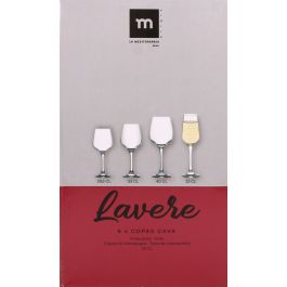 Set 6 Copas Champagne Lavere 230 ml - La Mediterranea (4 Cajas) Set 6 Copas Champagne Lavere 230 ml - La Mediterranea (4 Cajas)