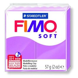 Staedtler Pasta de modelar Fimo Soft 57 gr Blanda y Suave Color Violeta Claro Precio: 2.6899994. SKU: B19W646F3R