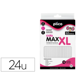 Cola Termofusible En Barra Plico Max-Xl Ø 11,5Mm X 200Mm Alta Resistencia Caja De 24 Precio: 14.49999991. SKU: B13ZGPRFDW