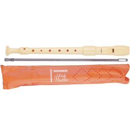 Hohner Flauta Plastico Funda Naranja